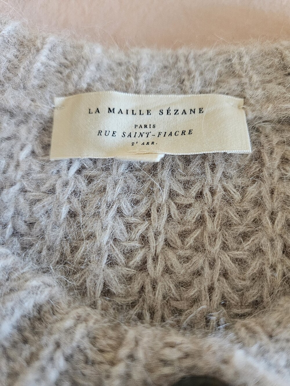 Sezane Emile Light Beige XS - Picture 3 of 3